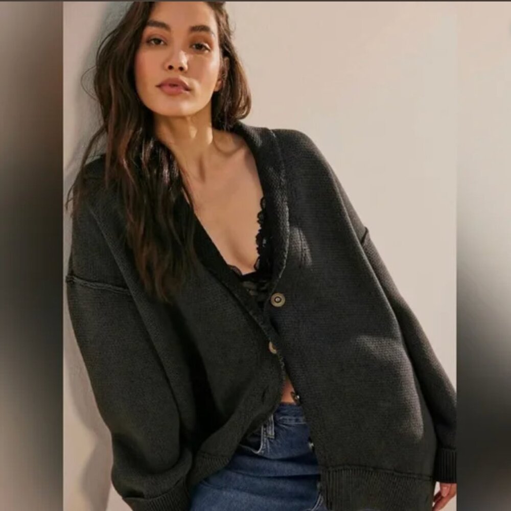 Free People Chamomile Cardigan  XL   🛍️